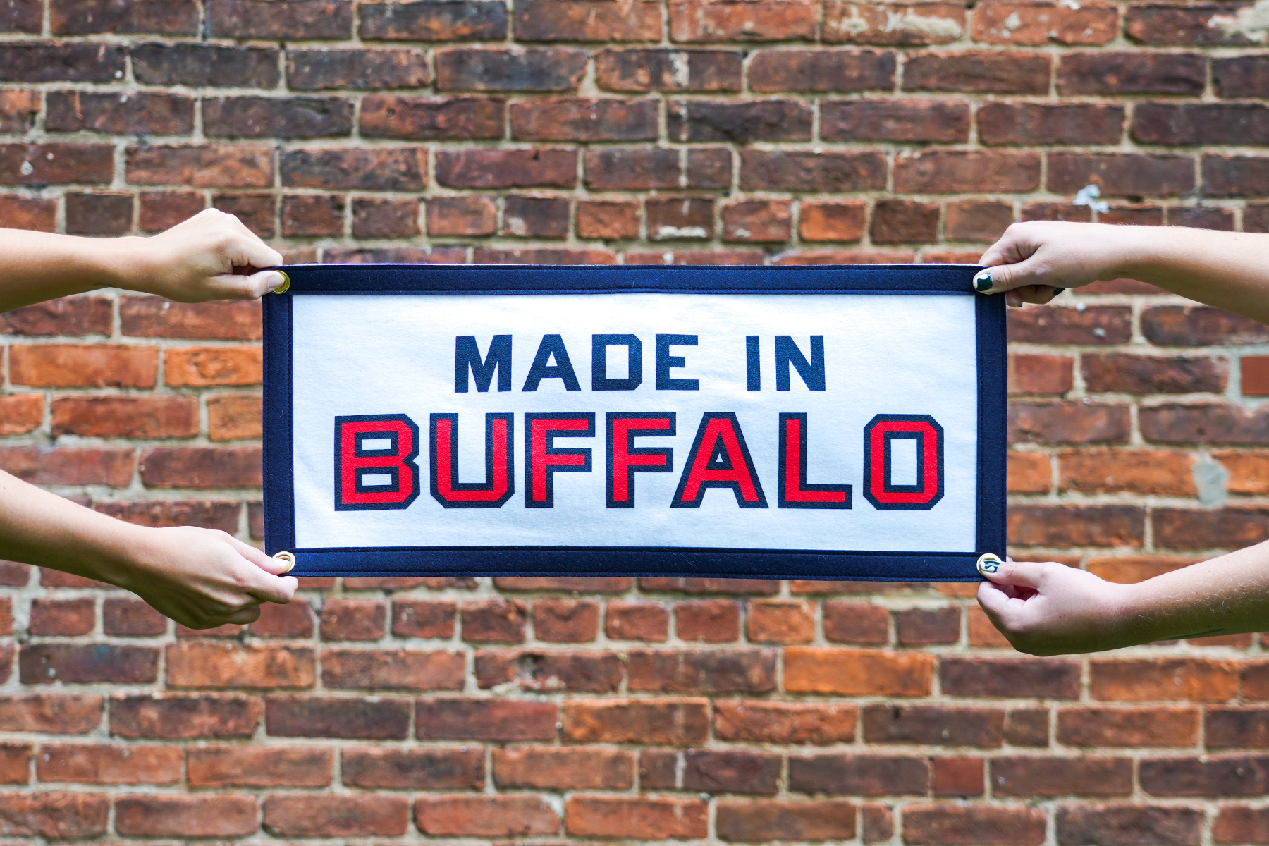 Buffalo Forever Camp Flag