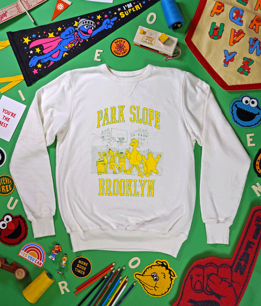Personalized Crew Neck • Sesame Street x Oxford Pennant