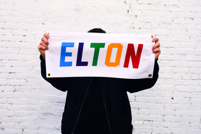 Elton Camp Flag • Elton John x Oxford Pennant