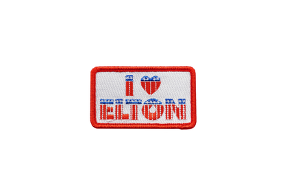 I Heart Elton Embroidered Patch Pack • Elton John x Oxford Pennant