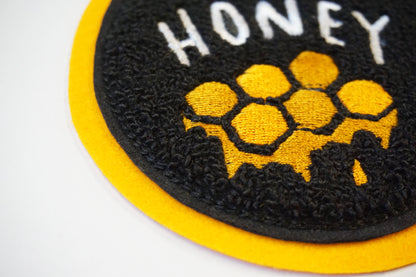 Oh Honey Chenille Patch