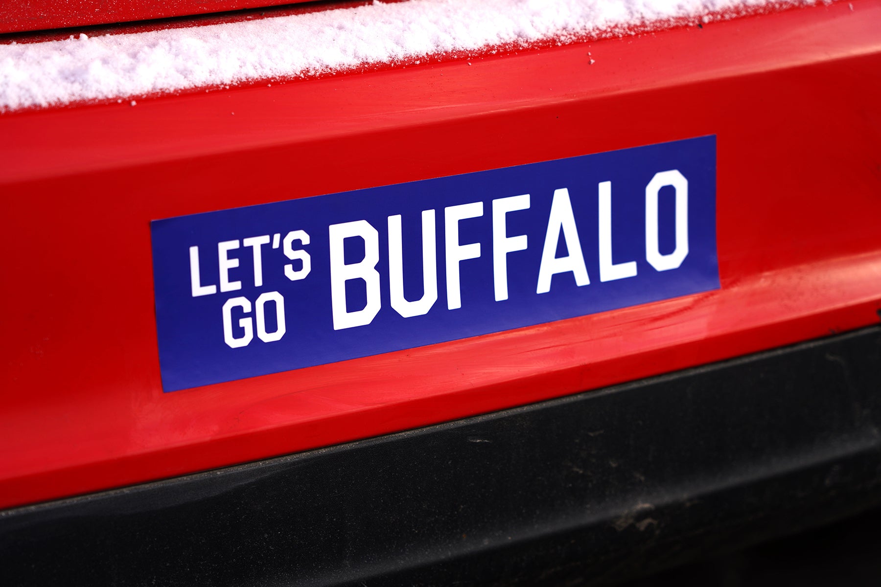 Who Has More Fun Than Buffalo Bumper Sticker