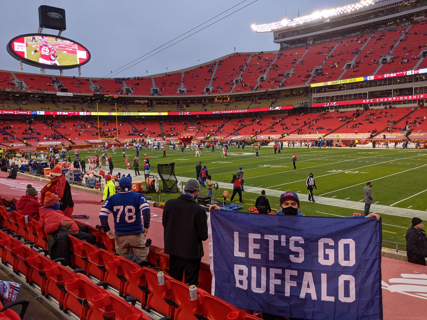 Let's Go Buffalo Outdoor Flag