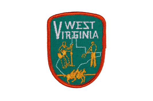 Vintage West Virginia Embroidered Patch