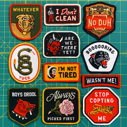 Cross Embroidered Patch — Iron On – Paddy's Patches