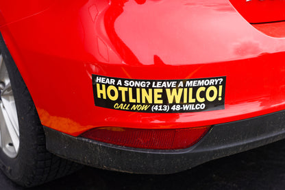 Hotline Wilco! Bumper Sticker • Wilco x Oxford Pennant