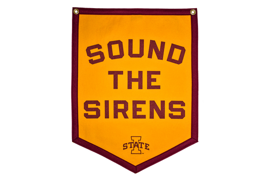 Sound The Sirens Camp Flag